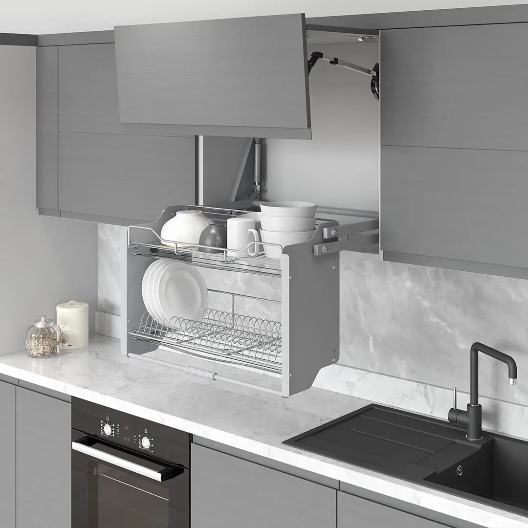 Scurgator de vase lift pentru corp de 800mm, cosuri din inox [2]