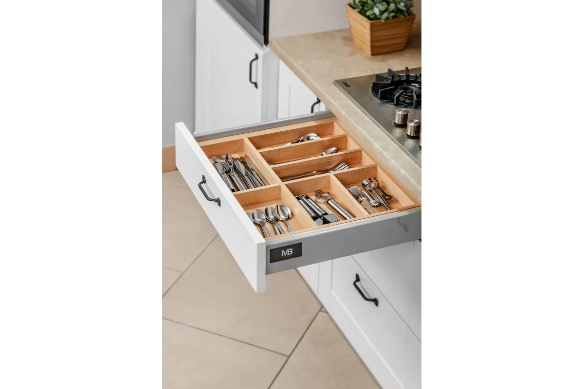 Suport CUSTOMI B reglabil pentru sertare, din lemn pentru MODERN BOX/ AXIS , l=450mm [5]
