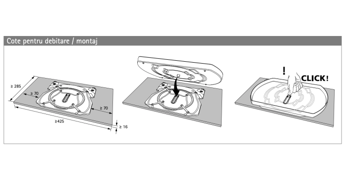 Suport rotativ pentru depozitare ComfortSpin, antracit [6]