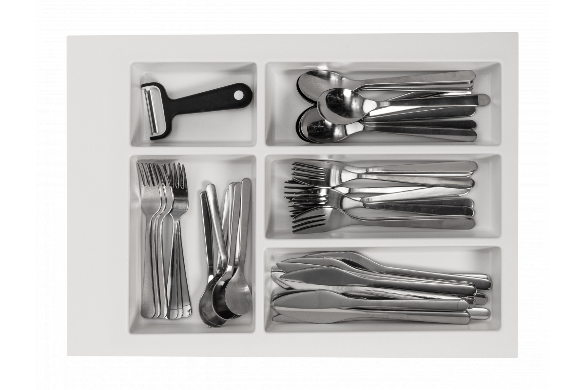 Suport tacamuri AXISPACE, 400, alb [2]