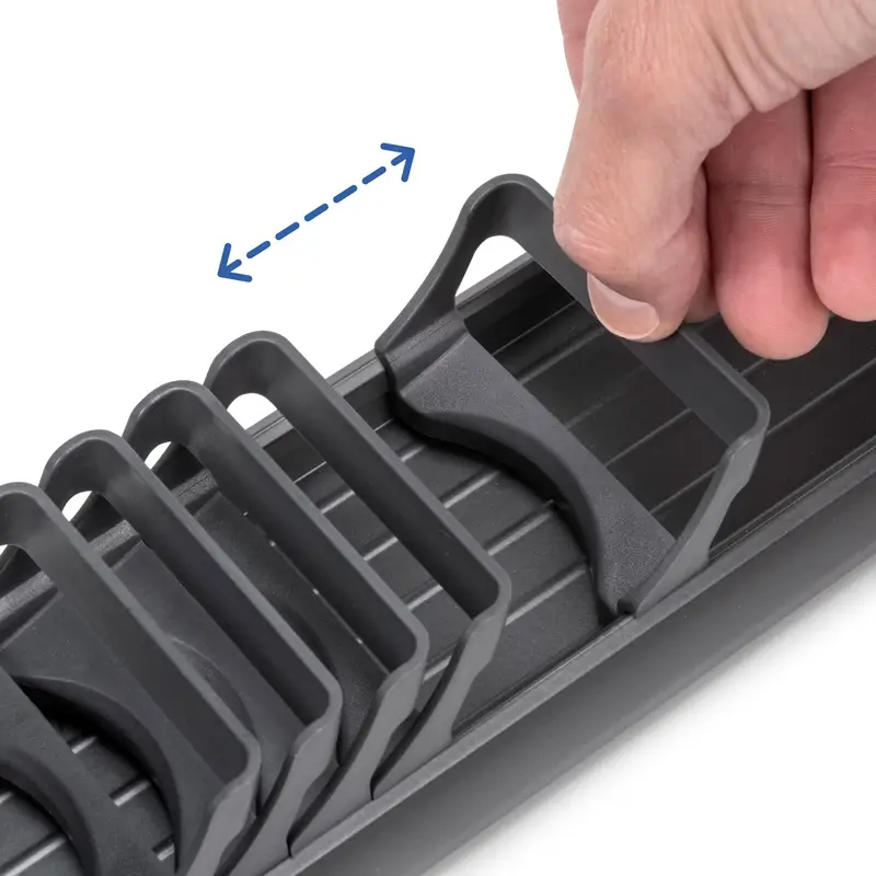 Suport vase pentru sertar 90x470mm gri [7]
