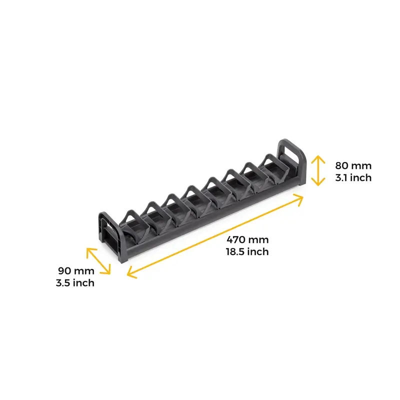 Suport vase pentru sertar 90x470mm gri [5]