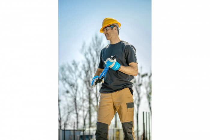 Tricou Hogert 100% bumbac, grafit, marimea L [2]