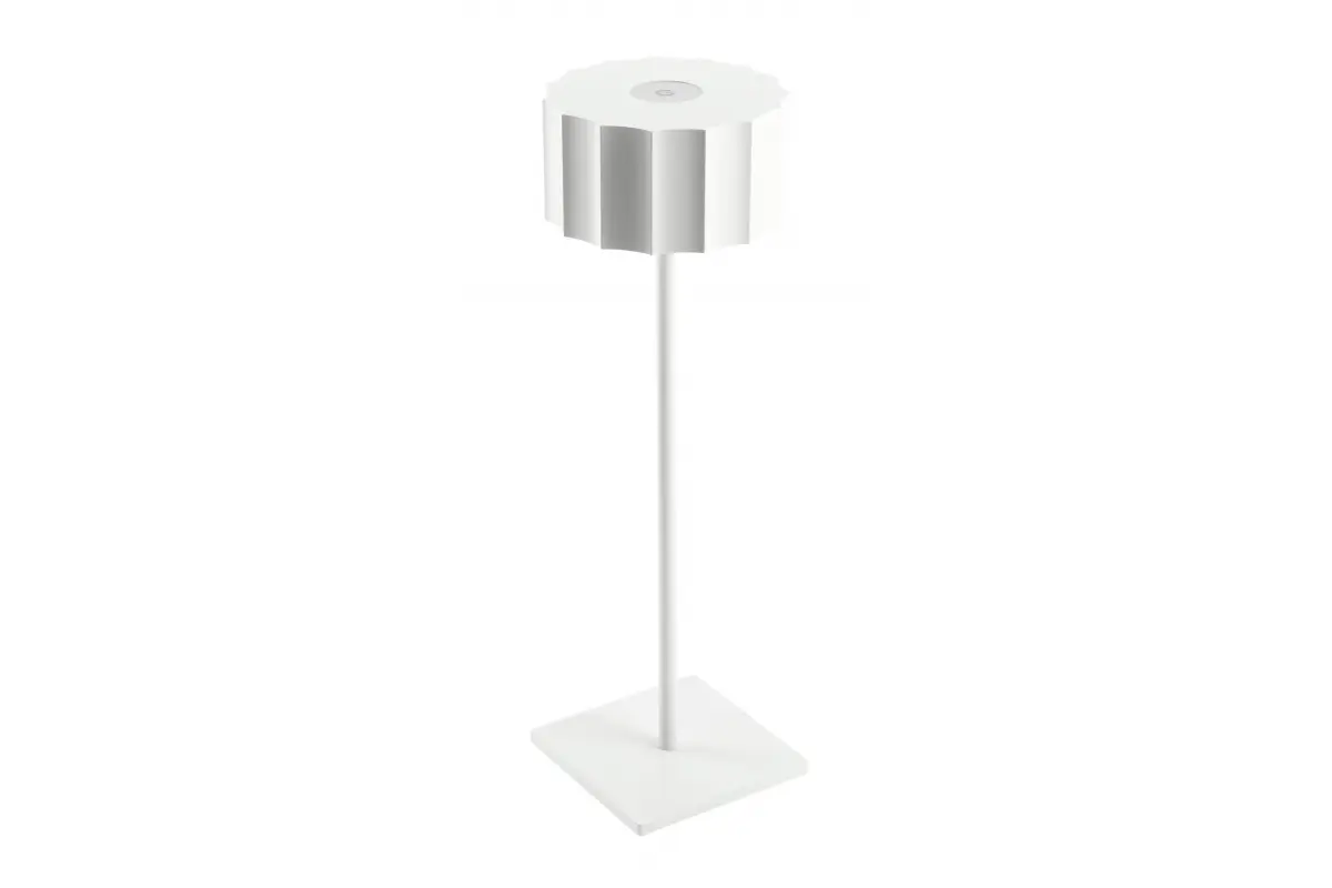 Veioza LED reincarcabila AZELIA, 200 lm, 4000 mAh, lumina neutra, alb [1]