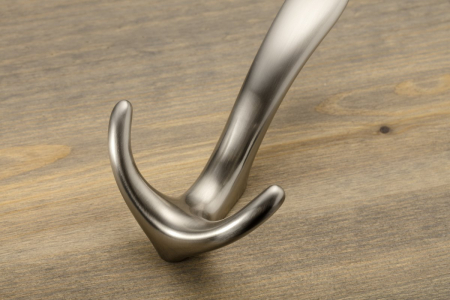 Agatatoare cuier dubla, finisaj inox CORDOBA [1]