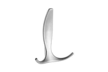 Agatatori cuier - Agatatoare cuier E18,  finisaj aluminiu, 3 agatatori
