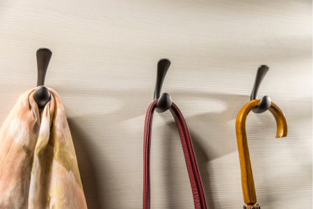 Agatatoare cuier negru mat ORA [2]