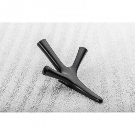 Agatatoare cuier WALENCIA,  finisaj negru mat, 3 agatatori [1]