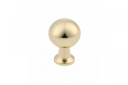Butoni mobila - Buton mobila auriu lucios NORD, 20x33 mm