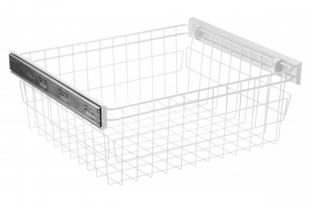ACCESORII DRESSING - Coș de garderobă extractibil 800, alb, soft-close