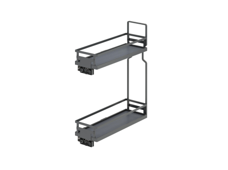 FERONERIE SI ACCESORII MOBILIER - Coș Jolly 200mm Häfele Design Premium, extractie totală, soft-close, antracit, stanga