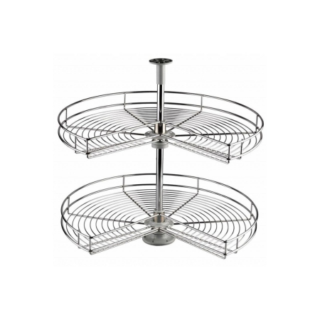 Cosuri Jolly - Cos rotativ pentru colt 3/4, 720mm, H700 mm, crom