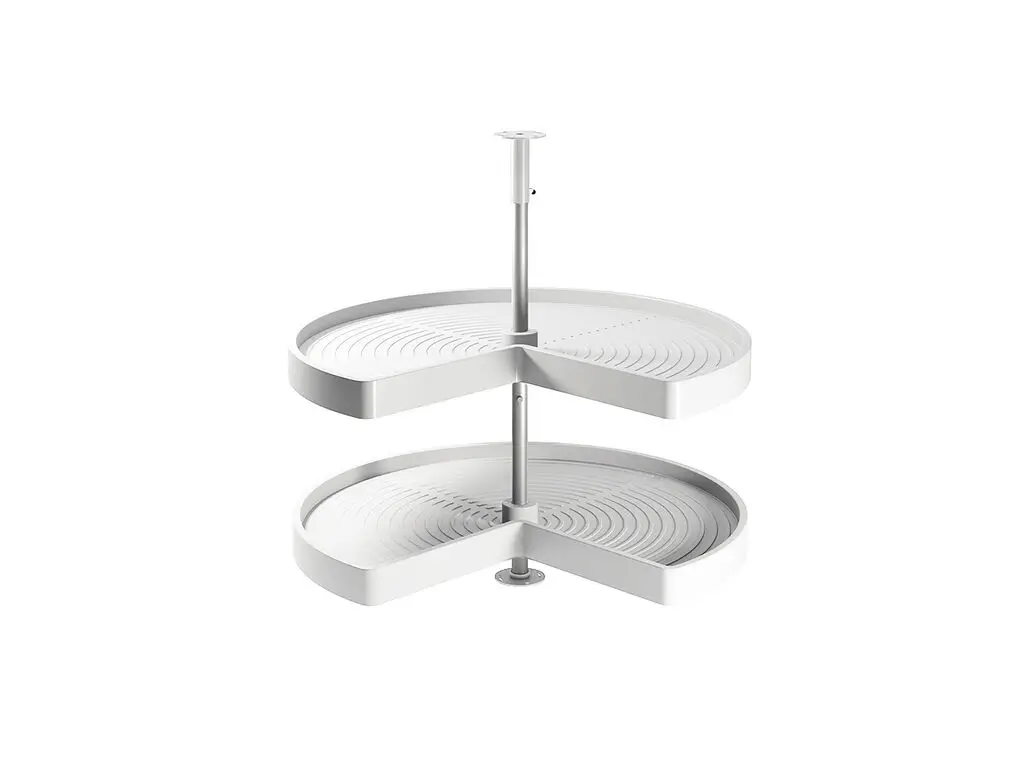 Cosuri Jolly - Cos rotativ pentru colt 3/4 Shelvo, corp 800, alb