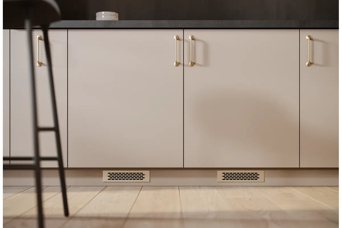 Grila ventilatie 245x60mm finisaj auriu [2]