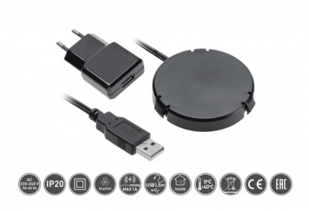 Incarcator Wireless incorporabil negru [1]