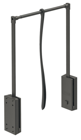 ACCESORII DRESSING - Lift haine Häfele Dresscode, 440 - 610,mm, capacitate 10 kg, gri RAL 7022