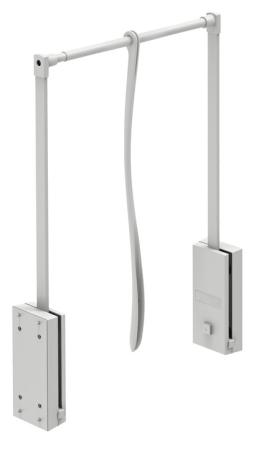 ACCESORII DRESSING - Lift haine Häfele Dresscode, 600 - 1000mm, capacitate 10 kg, alb RAL 9016