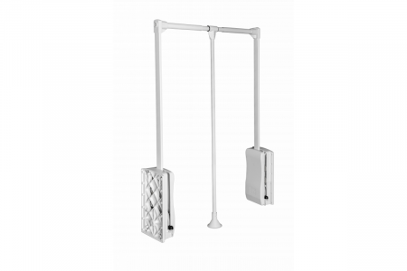 Lift haine reglabil 545mm-700mm, oțel alb pentru dressing