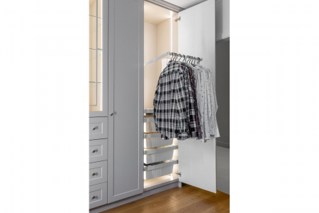 Lift haine cu suport ajustabil 645mm-910mm alb [2]