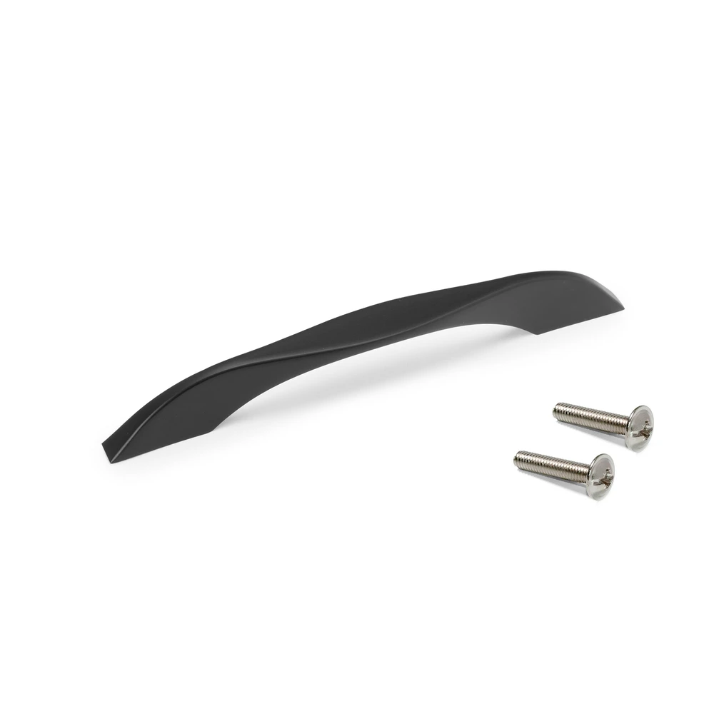 FERONERIE SI ACCESORII MOBILIER - Maner negru pentru mobila Varna 160mm