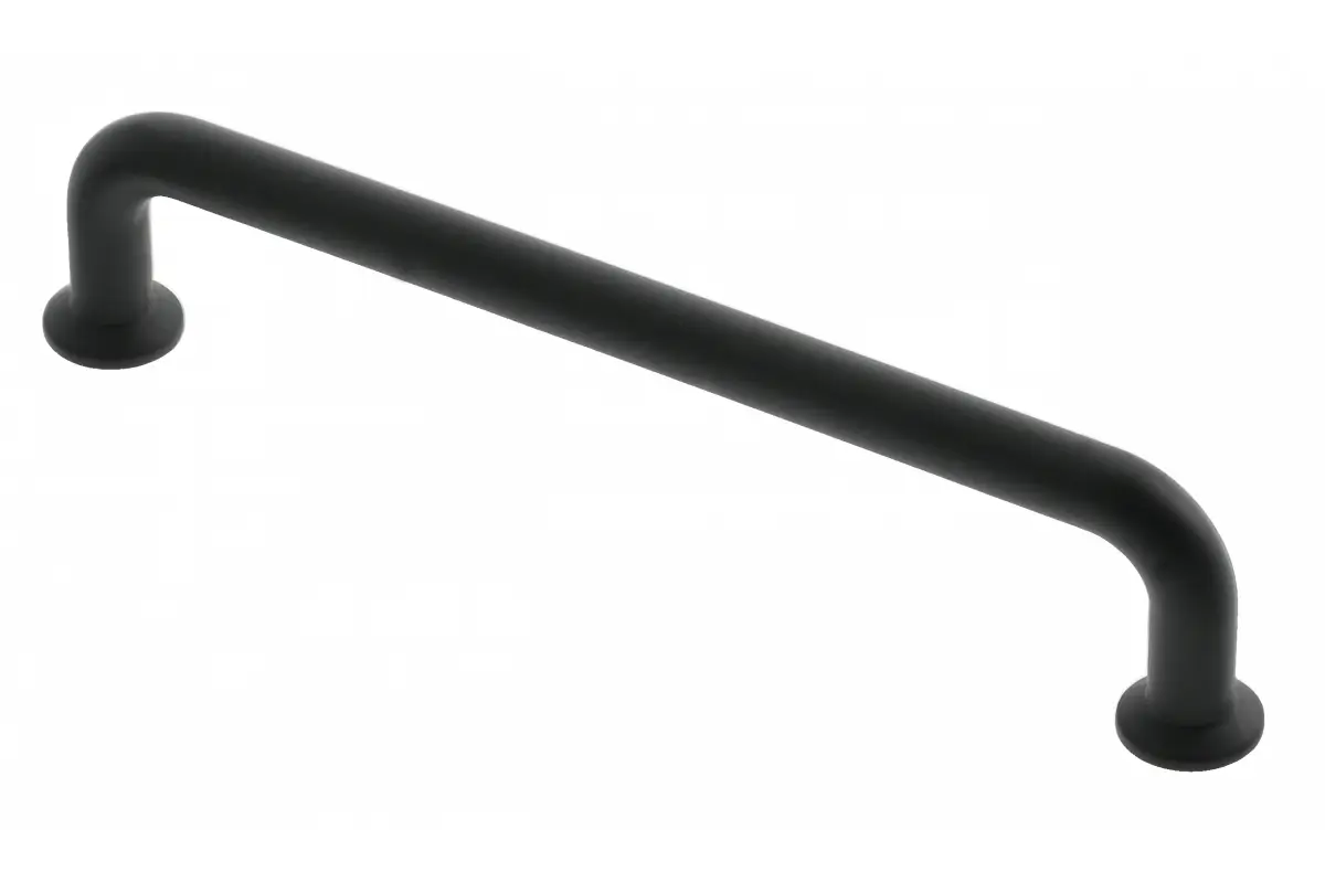 Manere mobila - Mâner mobilă NORD negru mat 128mm GTV