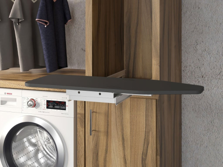 Masa de calcat incorporabila rotativa 810×300 mm gri [4]