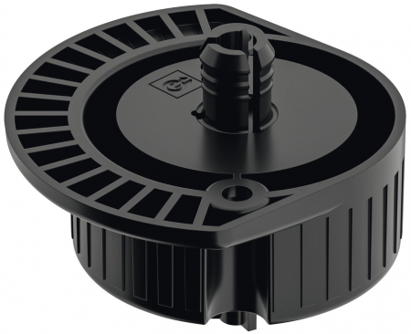 Picior Reglabil Mobilă AXILO H100 mm, Capacitate 150kg, Reglaj 92 - 120mm, Plastic Negru [1]