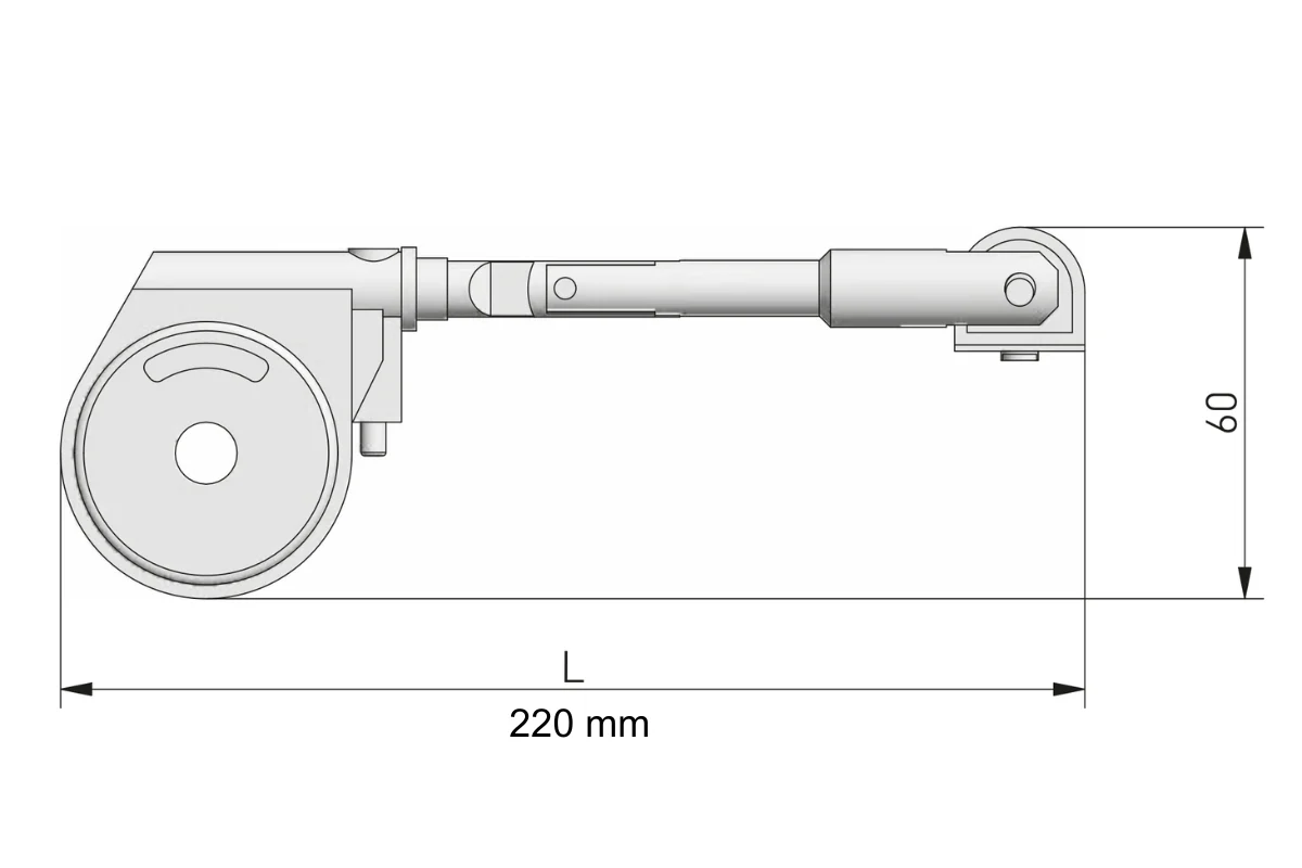 Piston coborare VIM 220mm [1]