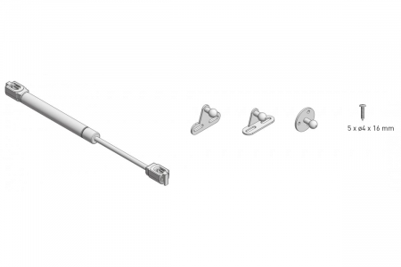 Piston gaz pentru ridicare usi mobila, 60N [2]