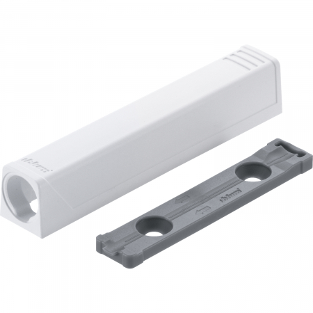 Alte accesorii - Placuta adaptare dreapta TIP-ON BLUM varianta lunga, alb