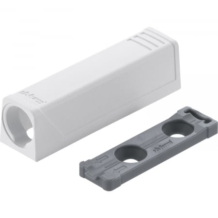 Alte accesorii - Placuta adaptare dreapta TIP-ON BLUM varianta scurta, alb