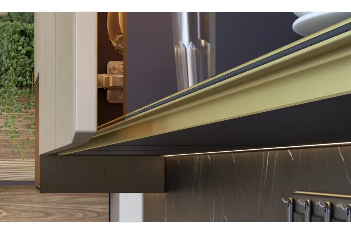 Profil maner corpuri suspendate VELLO, 3m, negru mat [7]