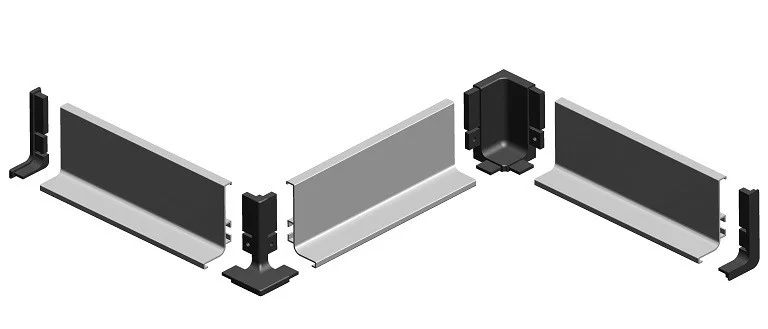 Profil maner GOLA L aluminiu, lungime 2m [1]