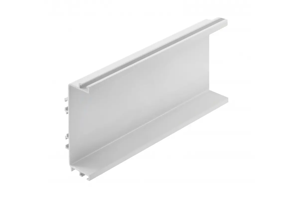 PROFILE - Profil maner tip C aluminiu  VELLO, LED, 1m alb mat