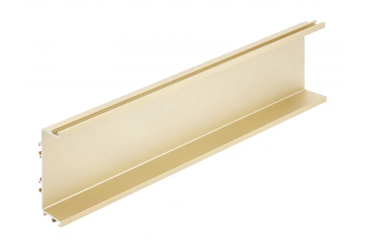 PROFILE - Profil maner tip C aluminiu  VELLO, LED, 1ml auriu
