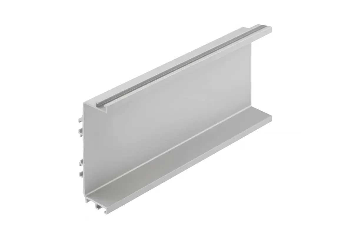 PROFILE - Profil maner tip C aluminiu  VELLO, LED, 1m gri
