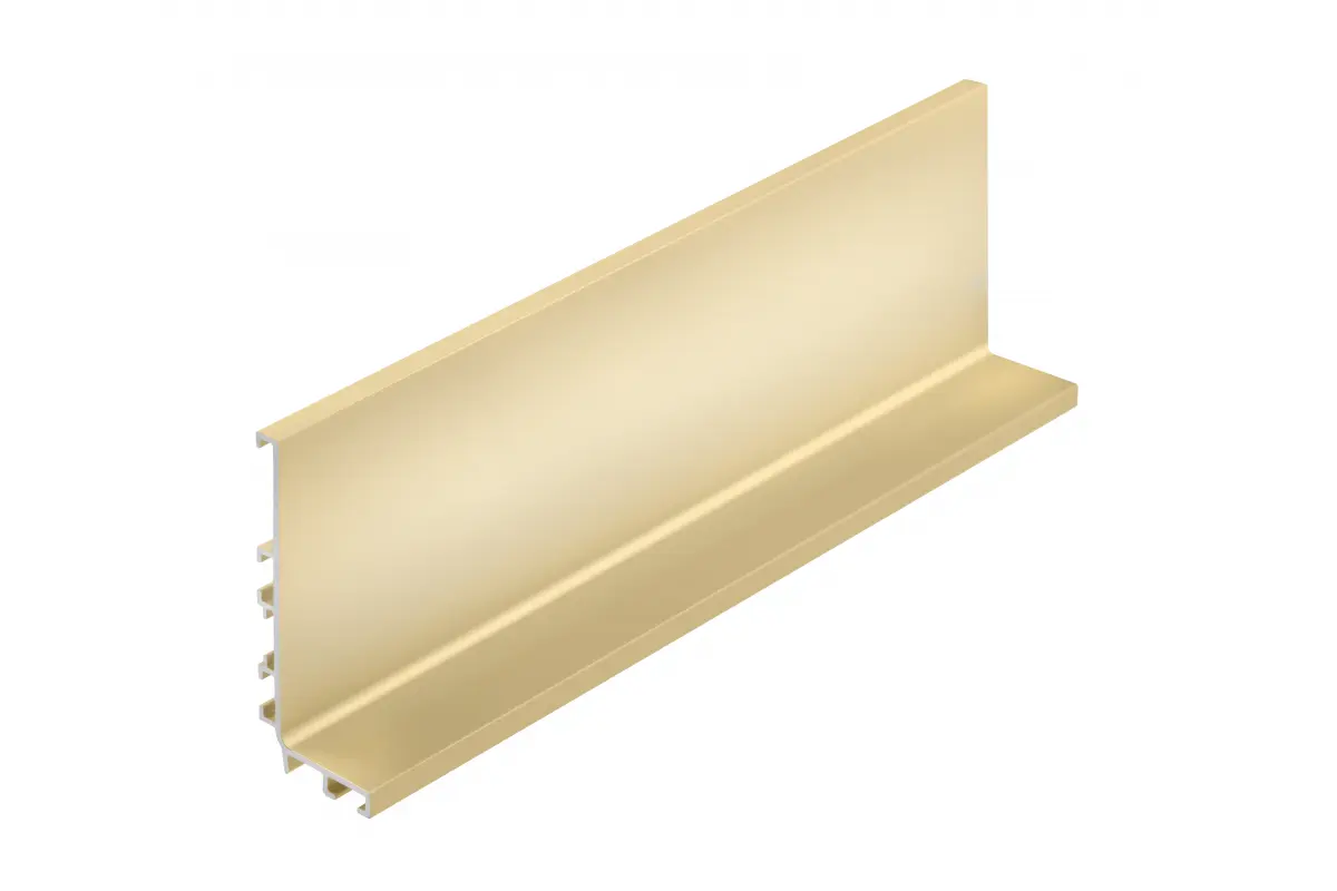 PROFILE - Profil maner tip L aluminiu  VELLO, LED, 1m auriu