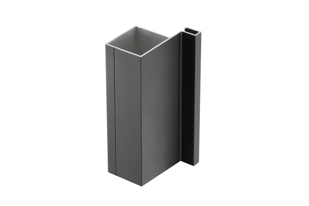 PROFILE - Profil maner vertical VELLO TJ negru 1m