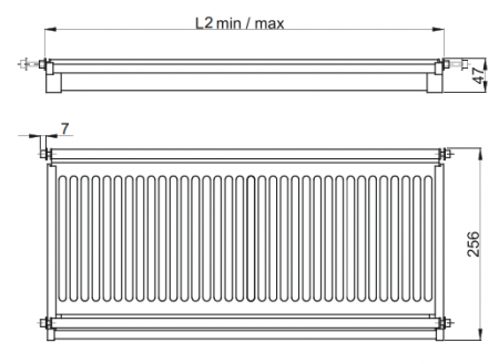 Scurgator de vase incorporabil din inox pentru corp mobilier 900mm [1]