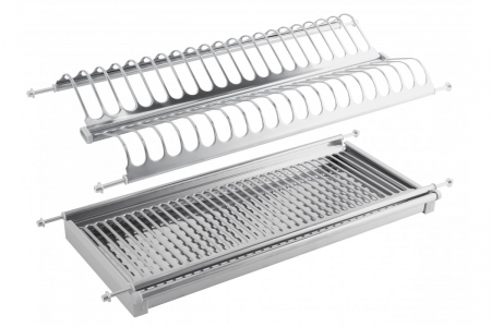 Scurgator de vase incorporabil din inox pentru corp mobilier 900mm [0]