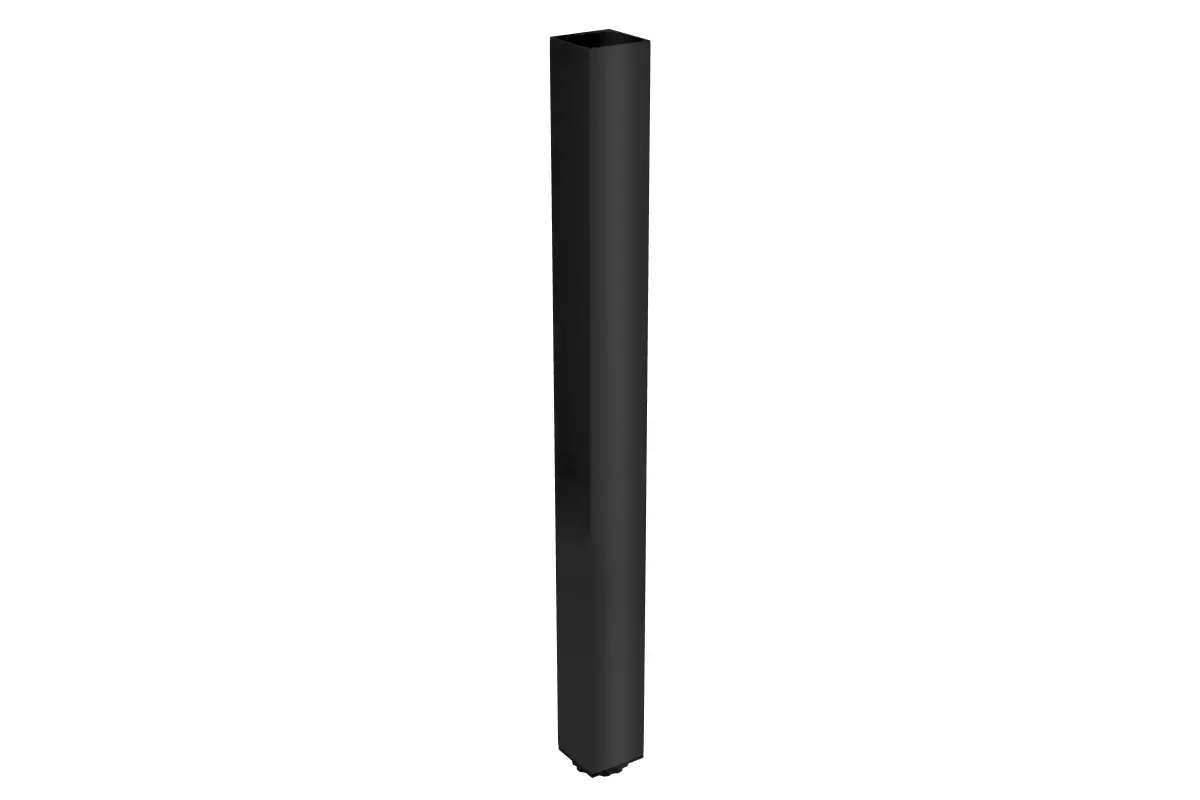 Picioare masa - Set 4 picioare masa 710, 60x60mm, negru, reglabil