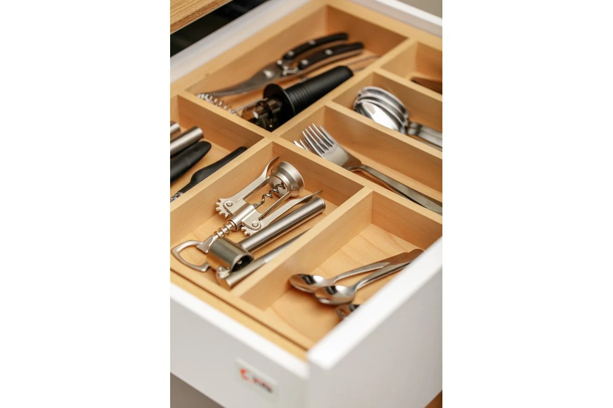 Suport CUSTOMI B reglabil pentru sertare, din lemn pentru MODERN BOX/ AXIS , l=450mm [1]