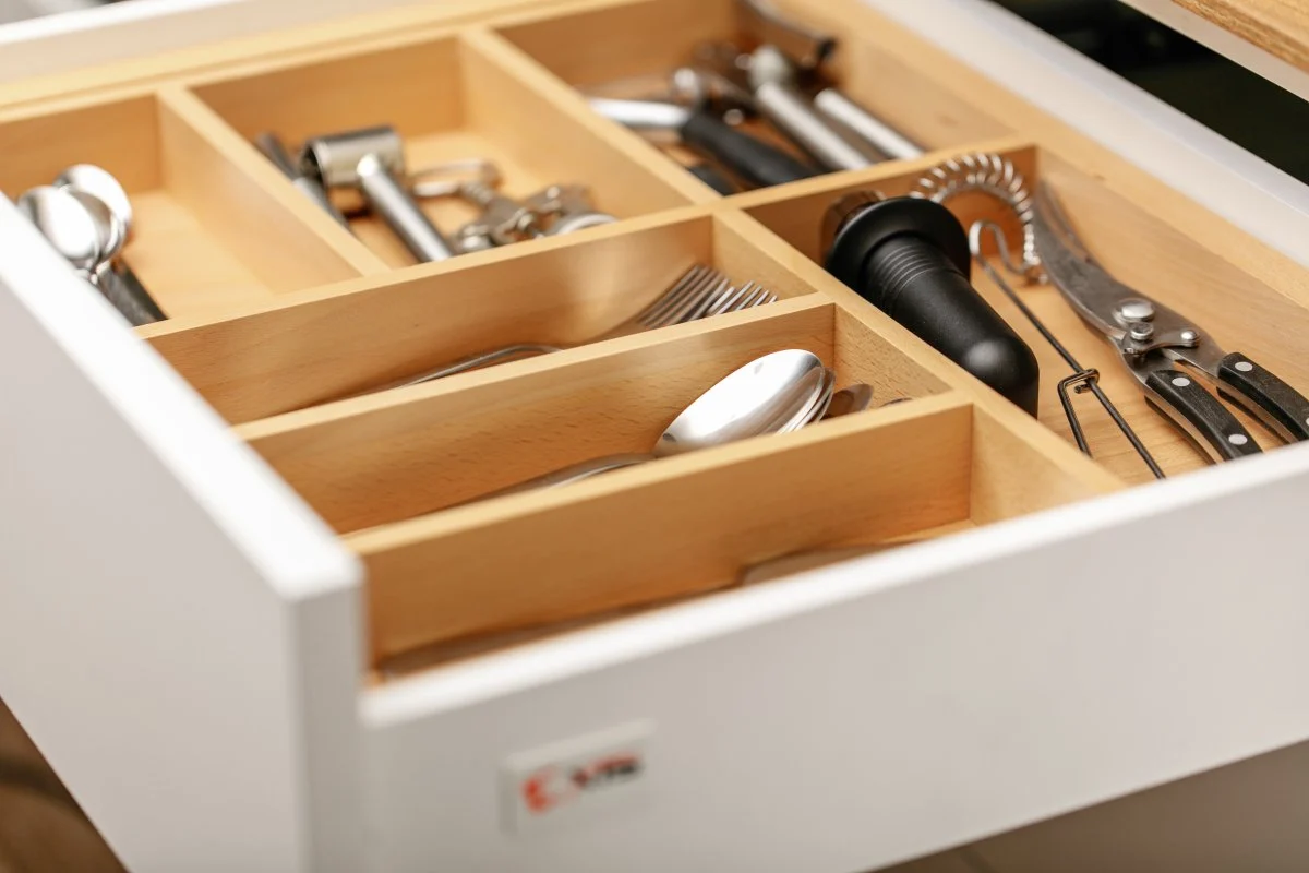 Suport CUSTOMI B reglabil pentru sertare, din lemn pentru MODERN BOX/ AXIS , l=500mm [1]