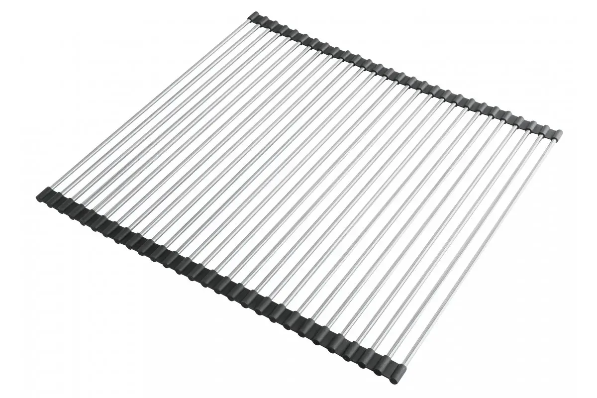 Scurgatoare vase - Suport uscare vase inox rulabil pentru chiuveta 468x444mm