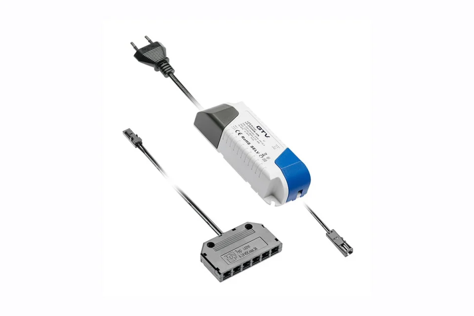 Transformator banda LED - Transformator Banda LED 36W 12VDC, IP20, cablu de alimentare 2m