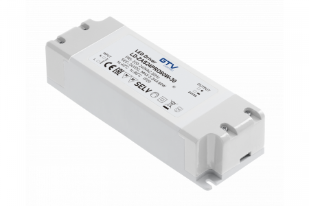 Transformator banda LED - Transformator pentru banda LED 80W, 24V, IP20, 181x63x40mm