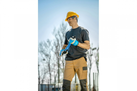 Tricou Hogert 100% bumbac, grafit, marimea L [1]