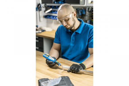 Tricou Polo Hogert 100% bumbac, albastru, marimea L [1]