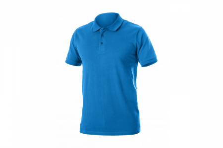 ECHIPAMENTE DE PROTECTIE - Tricou Polo Hogert 100% bumbac, albastru, marimea L