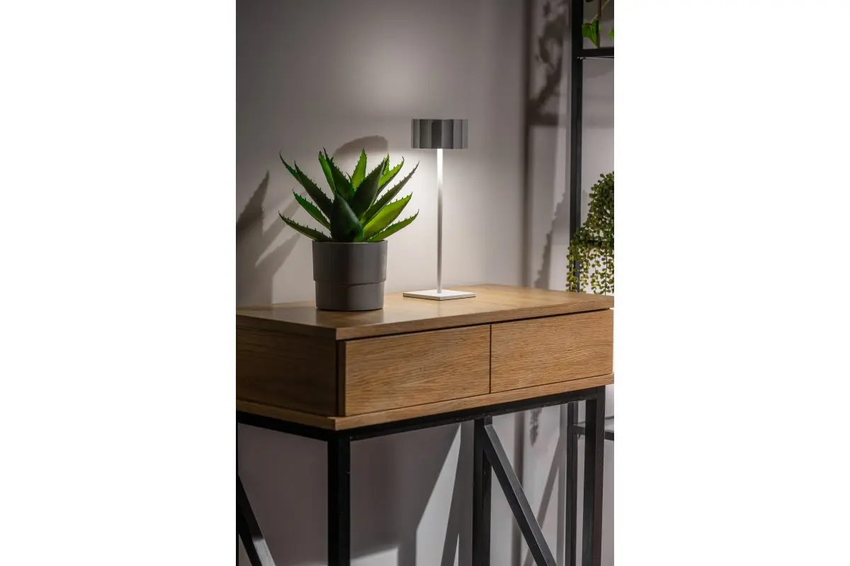 Veioza LED reincarcabila AZELIA, 200 lm, 4000 mAh, lumina neutra, alb [3]